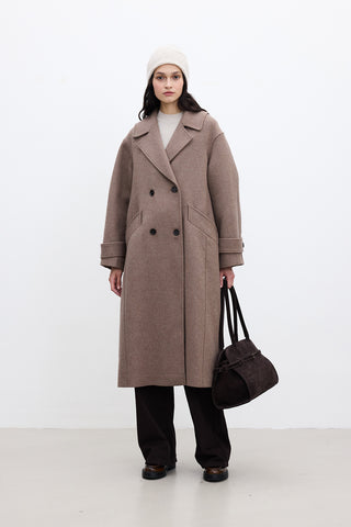 Italian Premium Cachet Coat Mink