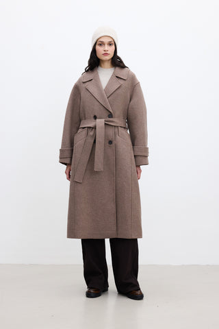 Italian Premium Cachet Coat Mink