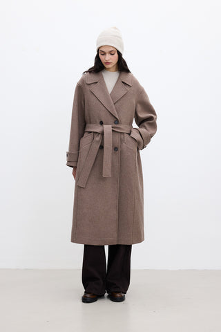 Italian Premium Cachet Coat Mink