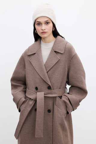 Italian Premium Cachet Coat Mink