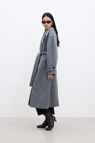 Italian Premium Cachet Coat Grey