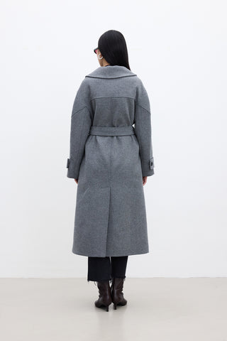 Italian Premium Cachet Coat Grey