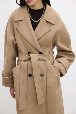 Italian Premium Cachet Coat Camel