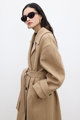 Italian Premium Cachet Coat Camel