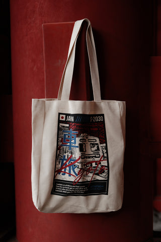 Printed Canvas Bag Metro