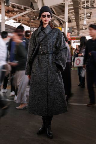 Diana Maxi Premium Coat Anthracite