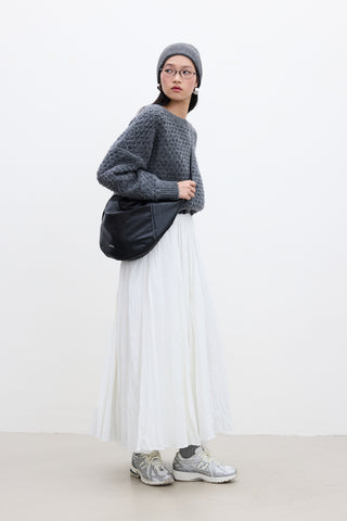 Patterned Knitwear Sweater Anthracite