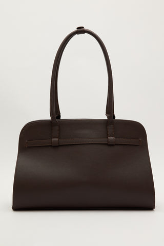 Buckle City Bag Brown