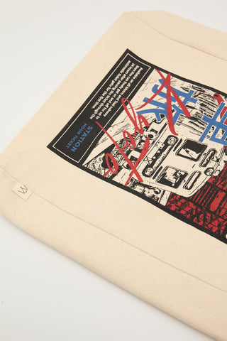 Printed Canvas Bag Metro