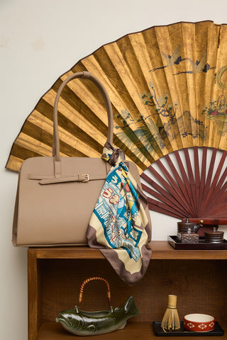 Buckle City Bag Mink