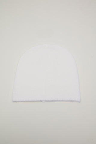 Lightweight Knit Beanie Ecru