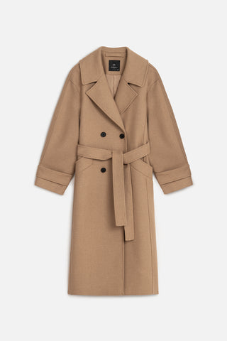 Italian Premium Cachet Coat Camel
