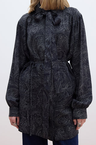 Kemerli Retro Stil Gömlek Reina