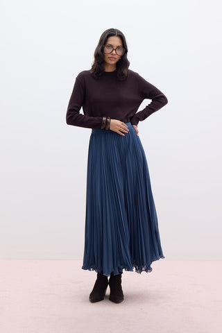 Pleated Skirt Teal