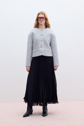 Pleated Skirt Black