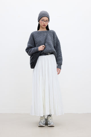 Patterned Knitwear Sweater Anthracite