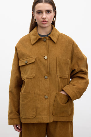 Corduroy Oversized Jacket Tile