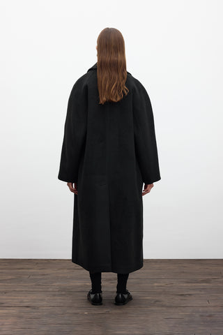 Straight Cut Cachet Coat Black