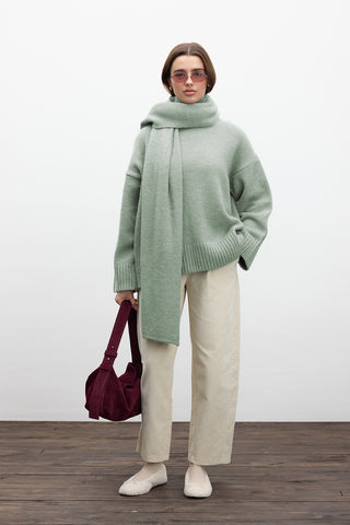 Oversized Soft Sweater Mint