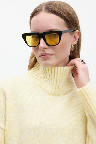 Oversized Soft Sweater Yellow