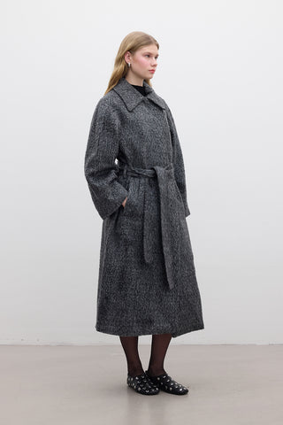 Diana Maxi Premium Coat Anthracite