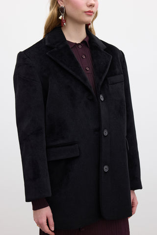 Belted Cachet Jacket Black