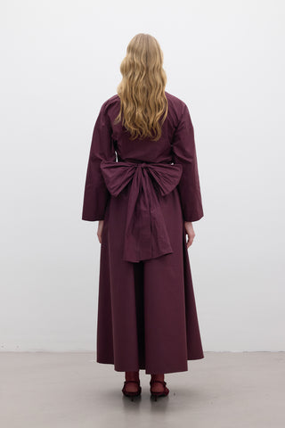 Fırfırlı Premium Etek Bordo