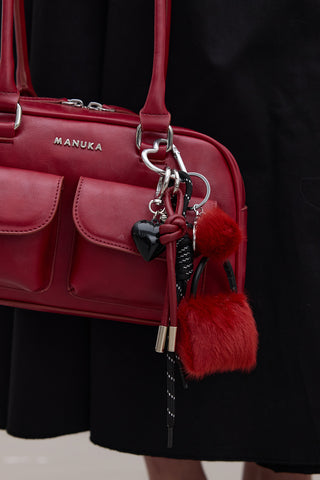 Faux Fur Bag Charm Standard