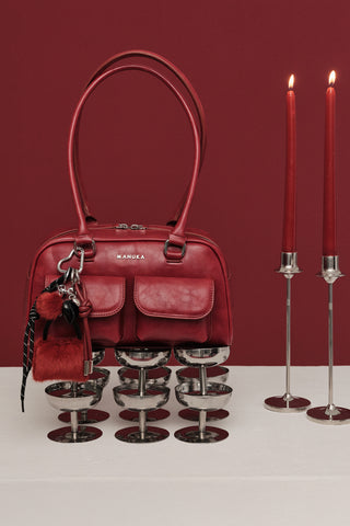 Retro Pocket Bag Burgundy