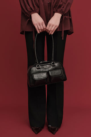 Retro Pocket Bag Black