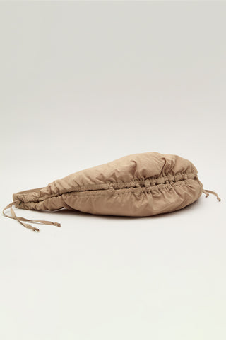 Ruched Crossbody Bag Sand