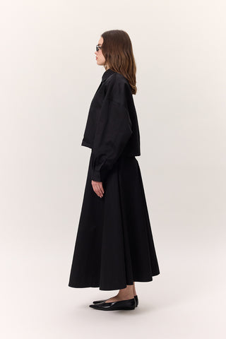 Premium Zip-Up Jacket Black