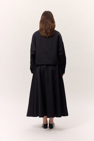 Premium Fermuarlı Ceket Siyah