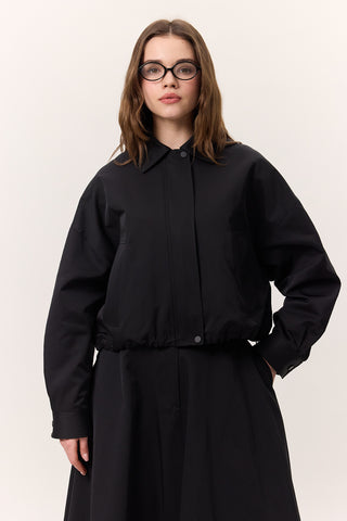 Premium Zip-Up Jacket Black