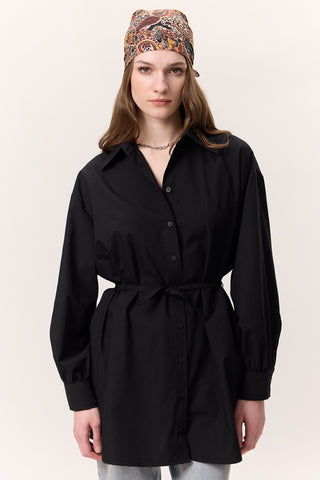 Belted Tunic Black