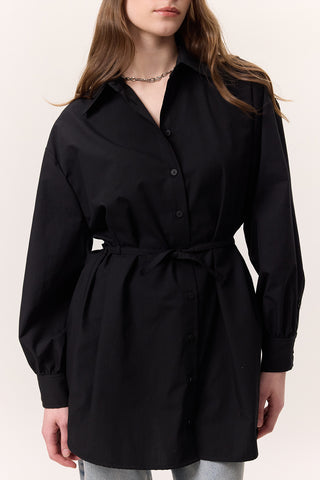 Belted Tunic Black