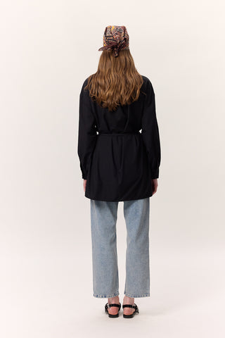 Belted Tunic Black