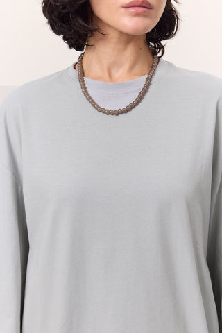 Oversize Long Sleeve T-Shirt Light Blue