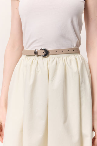 Ruffled Premium Skirt Soft Yellow