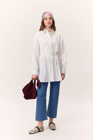 Belted Tunic Ecru