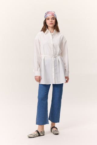 Belted Tunic Ecru