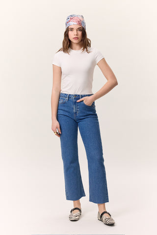 Sleeveless Stretch Bodysuit Ecru