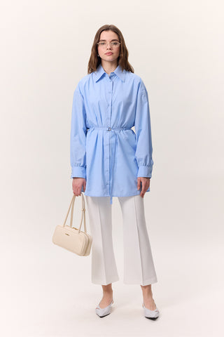 Belted Tunic Blue