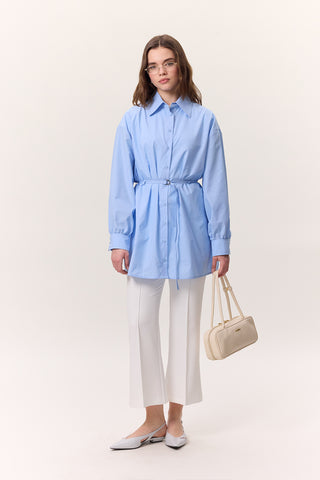 Belted Tunic Blue