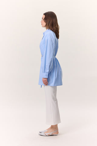 Belted Tunic Blue