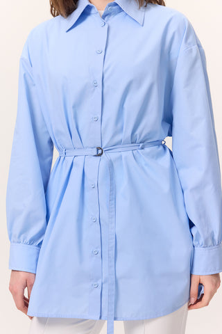 Belted Tunic Blue