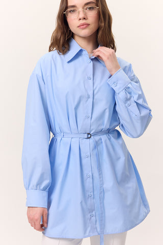 Belted Tunic Blue