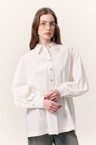 Wide Sleeve Shirt Ecru