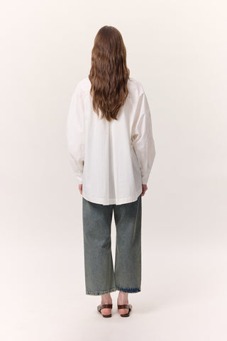 Wide Sleeve Shirt Ecru