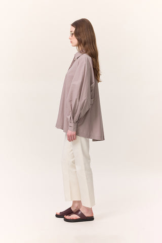 Wide Sleeve Shirt Lilac